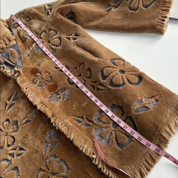 Vintage Zuki Sheared Beaver 3/4 Coat REVERSIBLE Size M - Picture 11 of 13